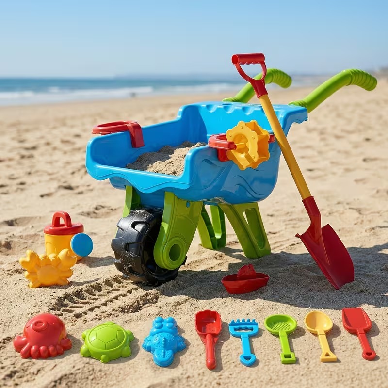 Wheelbarrow Sand Play Tool Set